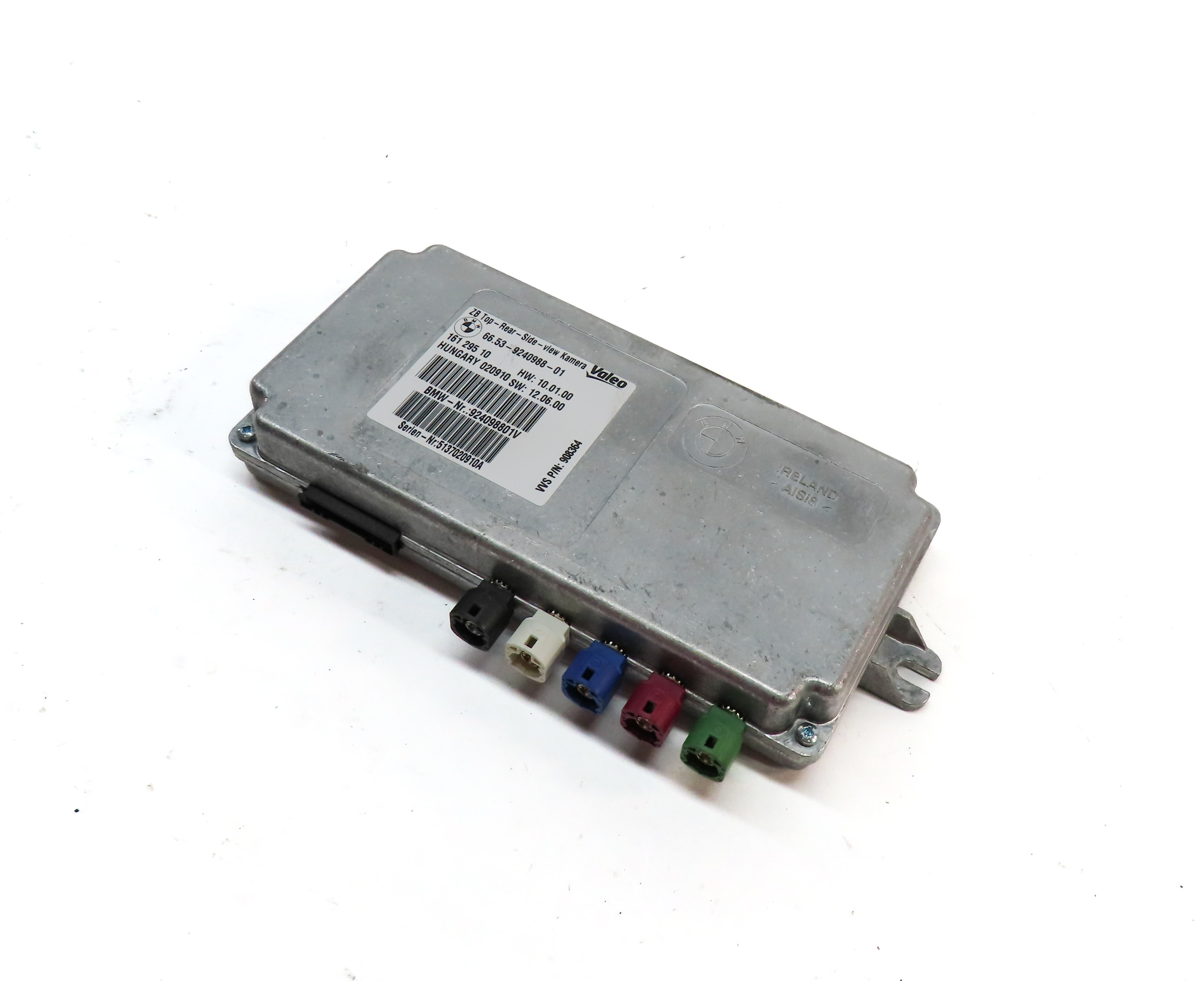 2010-2017 BMW 3 4 5 6 7 SERIES (F01 F10 F30 F32 F82) SURROUND VIEW CAMERA MODULE — exact item pictured